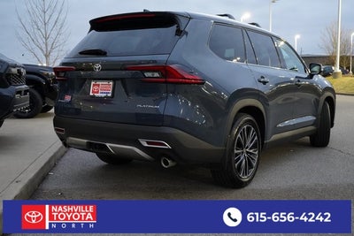 2025 Toyota Grand Highlander Hybrid MAX Platinum