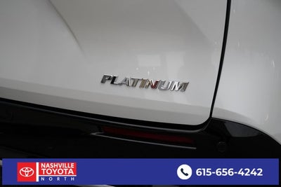 2025 Toyota Sienna Platinum 7 Passenger