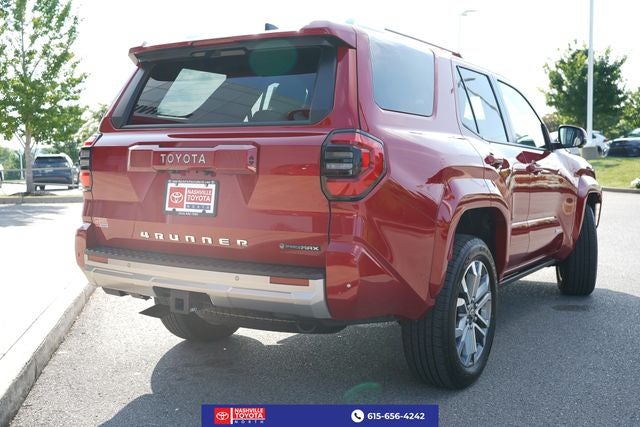 2025 Toyota 4Runner i-FORCE MAX Hybrid Limited