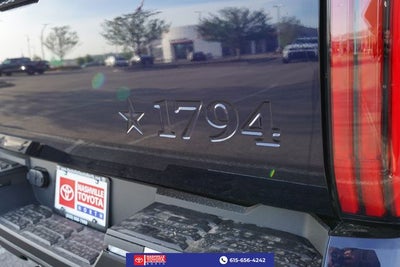 2026 Toyota Tundra 1794