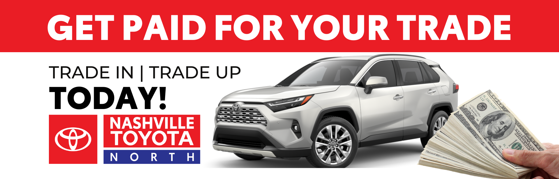 Nashville Toyota North Get Paid For Your Trade