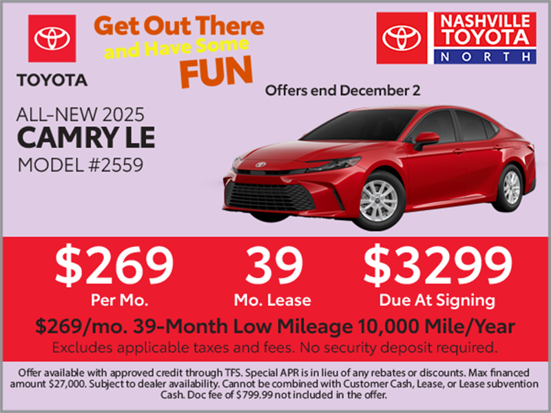 Toyota Car Dealer in Nashville | Toyota Service in Nashville