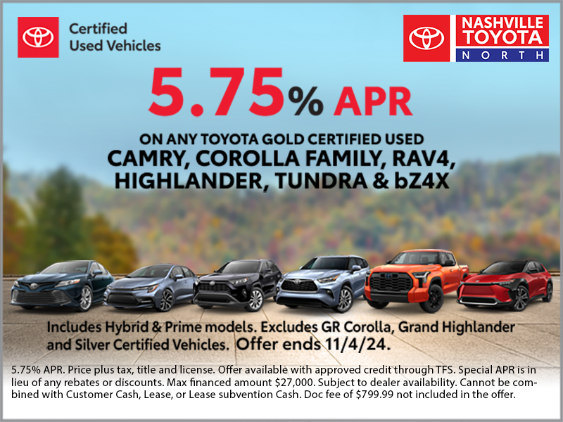 Toyota Car Dealer in Nashville | Toyota Service in Nashville