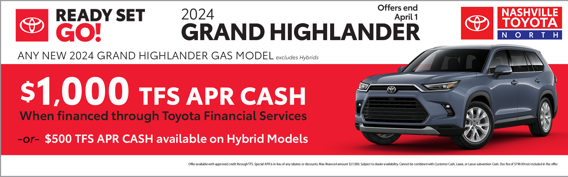 Nashville Toyota North March Offers