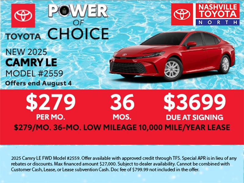 Toyota Car Dealer in Nashville | Toyota Service in Nashville