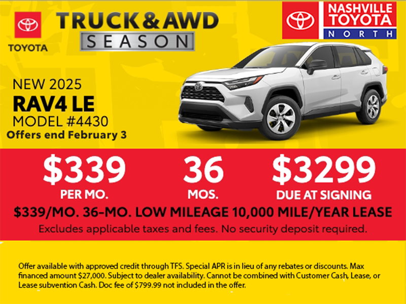 Toyota Car Dealer in Nashville | Toyota Service in Nashville