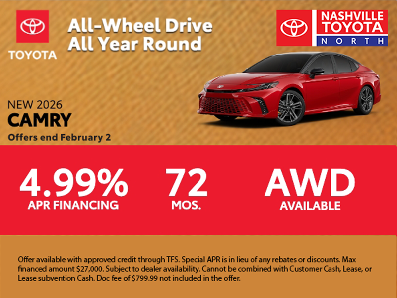 Nashville Toyota North Offers