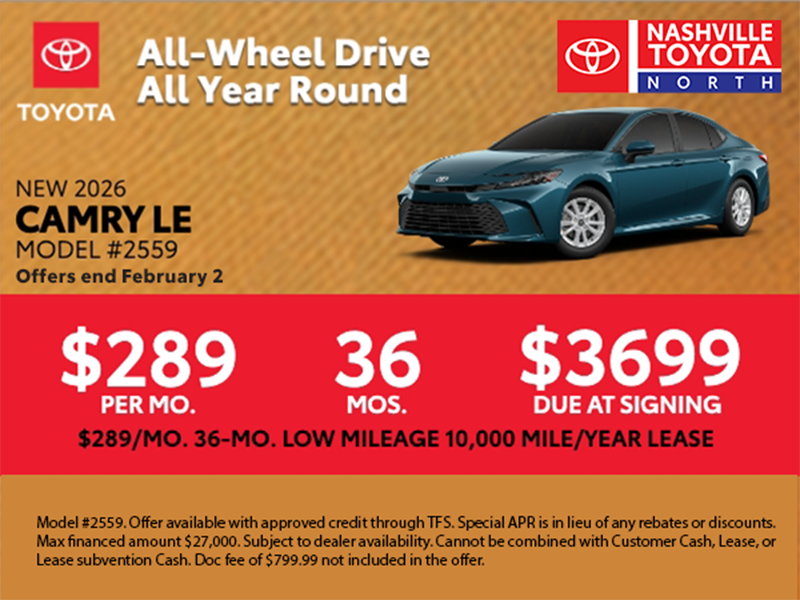 Nashville Toyota North Offers