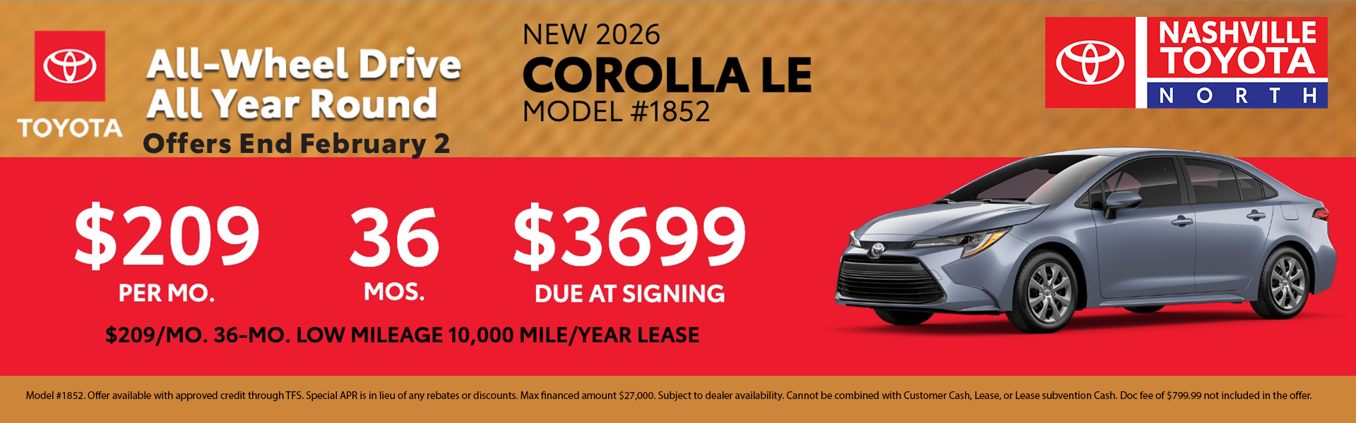 Nashville Toyota North Offers