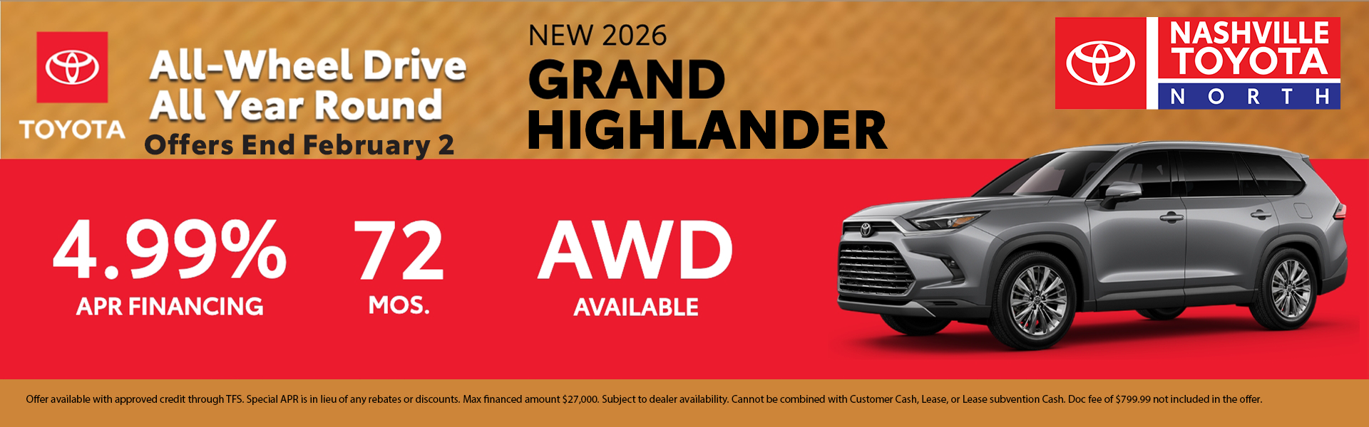 Nashville Toyota North Offers