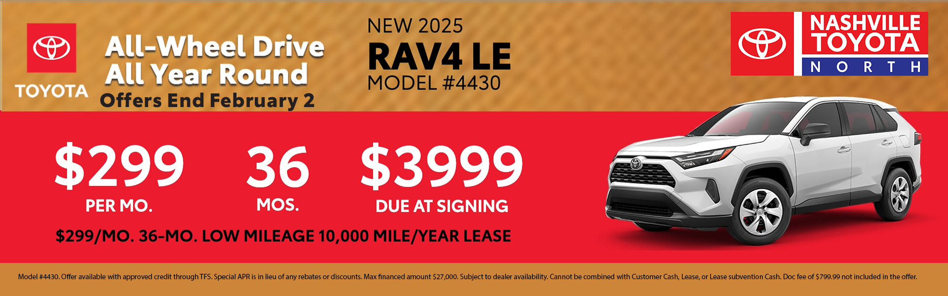 Nashville Toyota North Offers