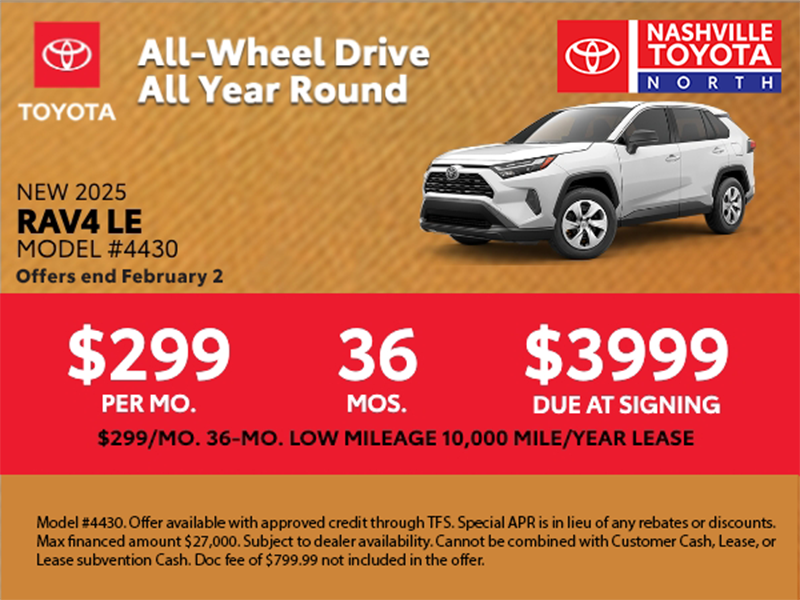 Nashville Toyota North Offers