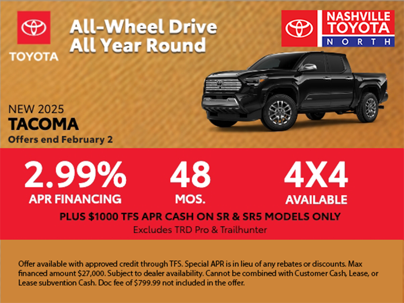 Nashville Toyota North Offers