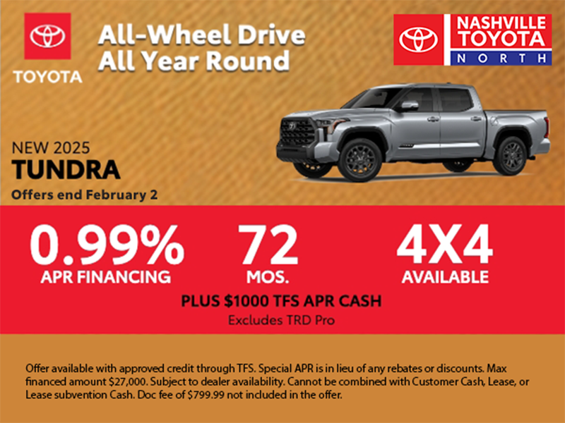 Nashville Toyota North Offers