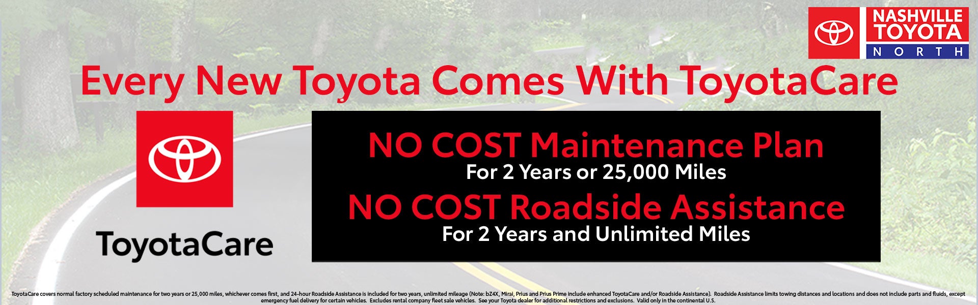 Nashville Toyota North March Offer