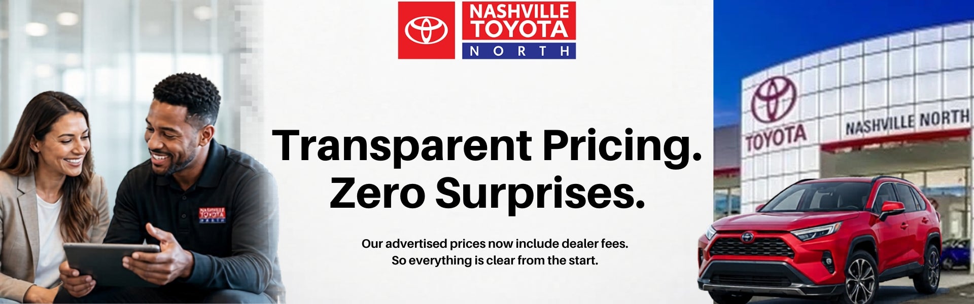 Nashville Toyota North Transparent Pricing