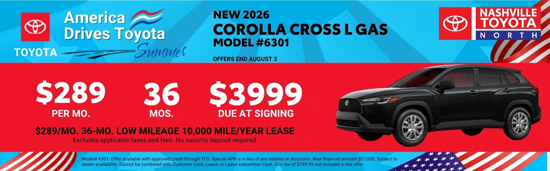 July Offers at Nashville Toyota North
