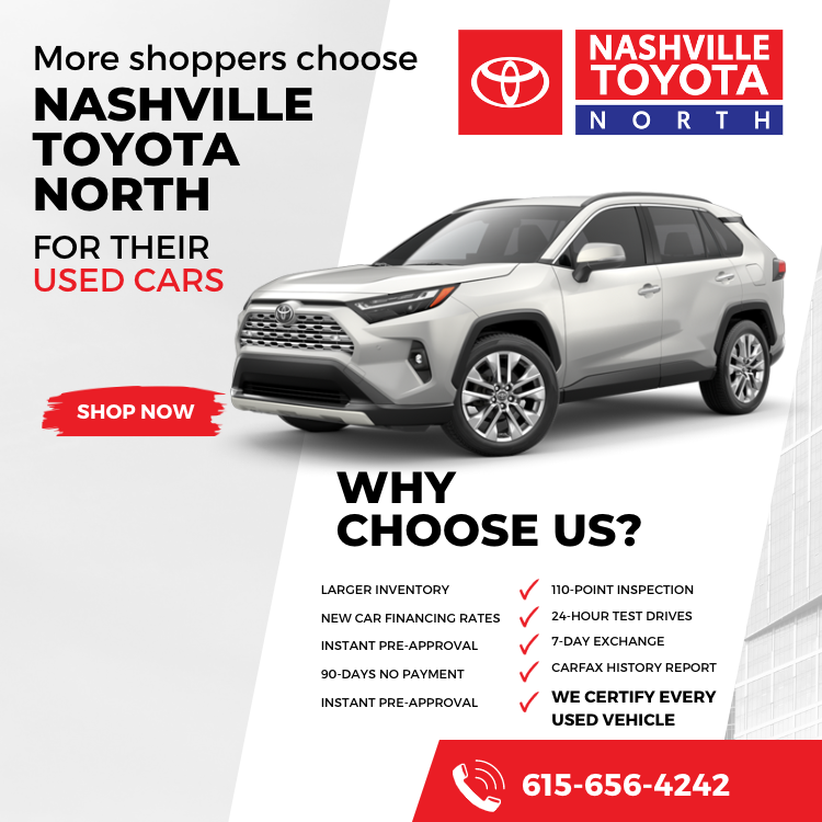 Nashville Toyota North | Toyota Dealership in Nashville, TN
