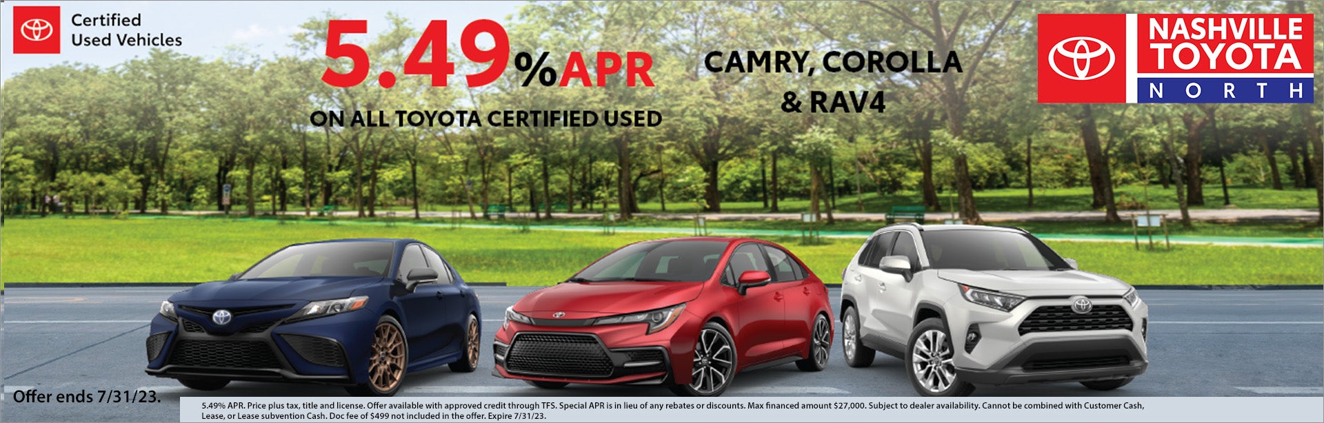 Toyota Certified Pre-Owned Vehicles